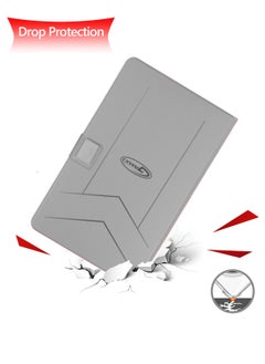 GMAX PU Leather Magnetic Closure Flip Case Cover For Huawei MatePad 11.5 S 2024 (11.5 Inch) GMAX Grey  - Image 5