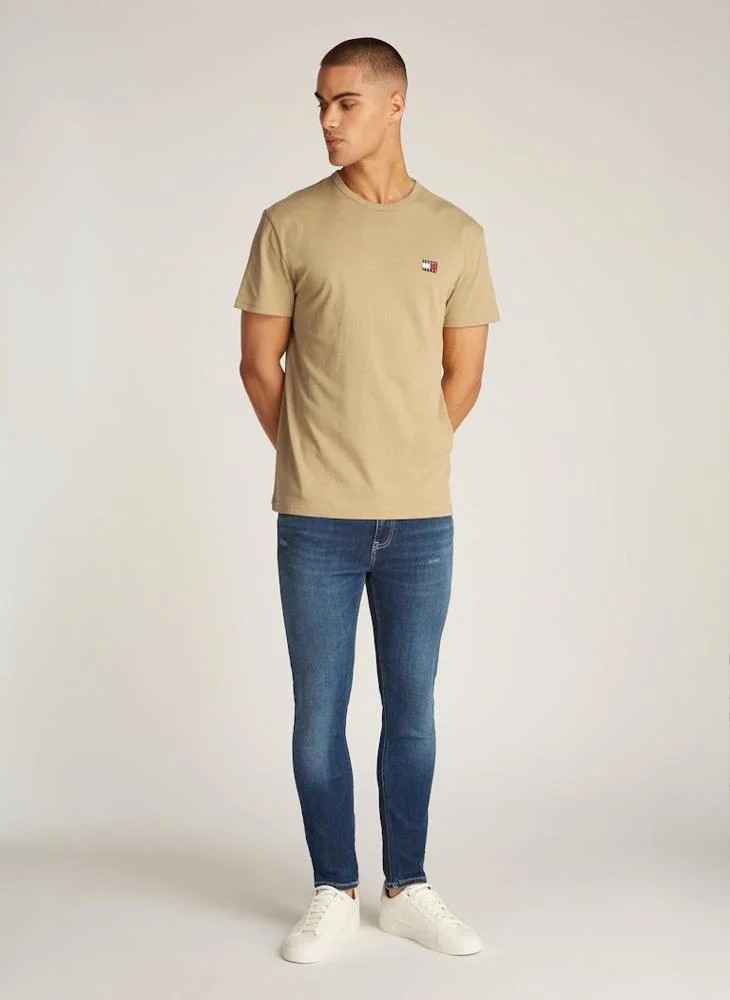 TOMMY JEANS Logo Short Sleeve Crew Neck T-Shirt