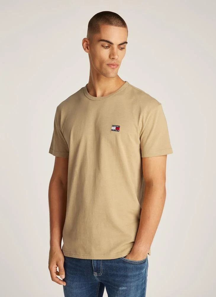 تومي جينز Logo Short Sleeve Crew Neck T-Shirt