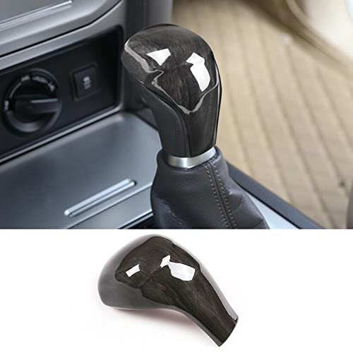 ERIDANUS for Toyota Tacoma 20162023for Pudora 20172020for Land Cruiser 2016for Highlander 20142019 Gear Shift Knob Cover Trim Accessories Black Wood Style ABS 1 PC - Image 1