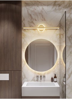 DUNISO LED mirror light, indoor warm light wall lamp, dressing table lamp, 10W, suitable for bathroom mirror front, bedroom headboard, hallway wall,  40 * 13 * 6CM ﻿  - Image 4