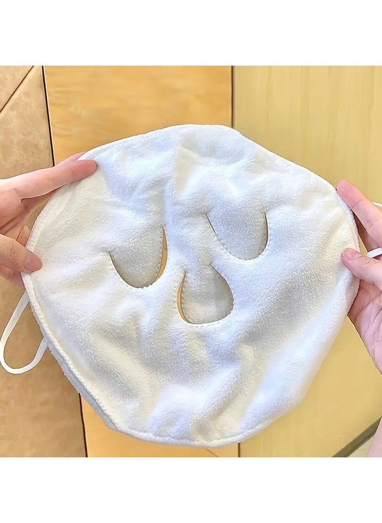 Goolsky Hot Compress Face Towel Masks, Reusable Facial Steamer Towel For Hot Cold Skin Care, Moisturizing Face Steamer, Beauty Facial Towel For Home And Beauty Salon  - Image 5