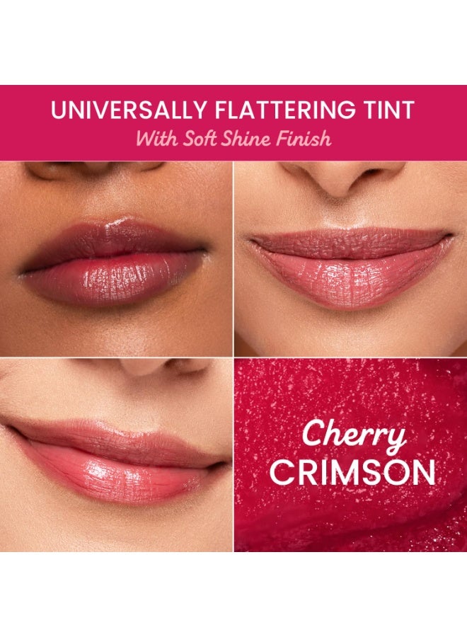 Dot & Key Barrier Repair Hydrating Lip Balm SPF 50 | Cherry Crimson | Repairs Damaged Lip Barrier | High Tinted | 4.5 gm - Image 2