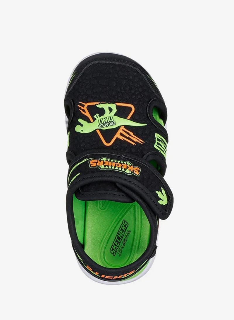 SKECHERS Hypno-Splash Sandals With Hook & Loop Closure - 400612N-Bklm-Cp