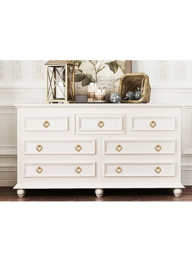 10 قطع مقابض خزائن بوزن 55 مم من سبائك الزنك، مجموعة مقابض أدراج خزائن متينة مع براغي لمطبخ وحمام (10، ذهبية) - Image 4