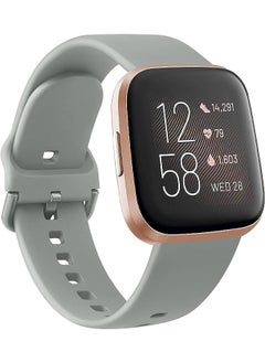 Dado Double Color Silicone breathable hole design strap 22 mm Compatible with Garmin watch Fenix 5/Fenix 6/ Fenix 6 Pro/Fenix 5 Plus/Fenix 5/ Approach S60 Smartwatch strap  - Image 1