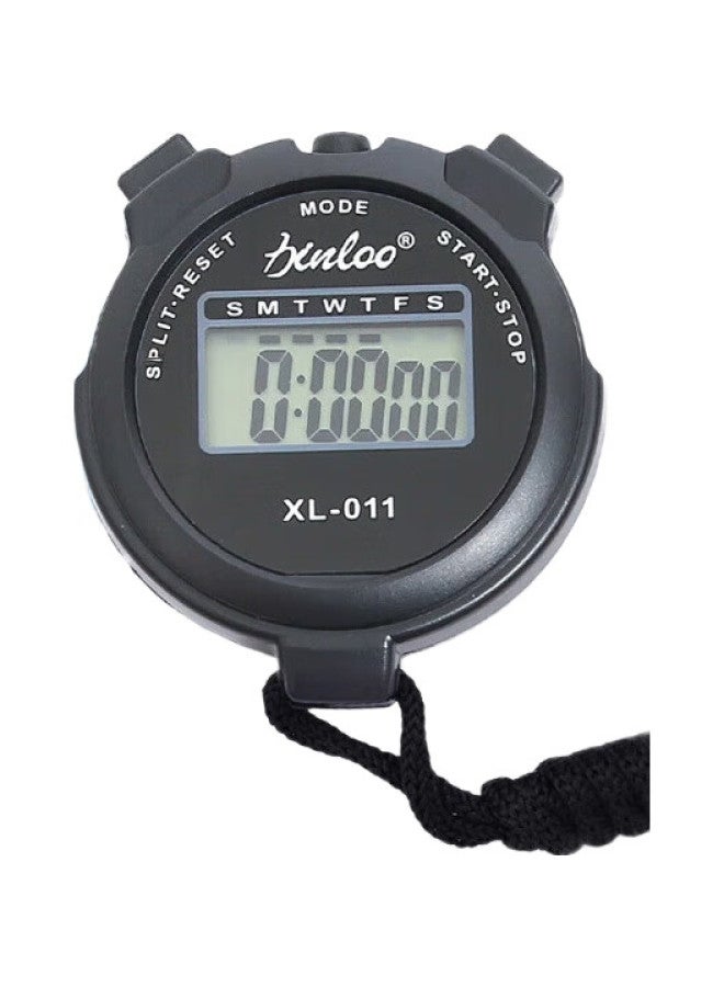 GEDUN Gedon Stopwatch Timer Electronic Timer Silent Single Row 2-Channel Student Alarm Clock For Running, Sports, Fitness, Swimming - Image 2