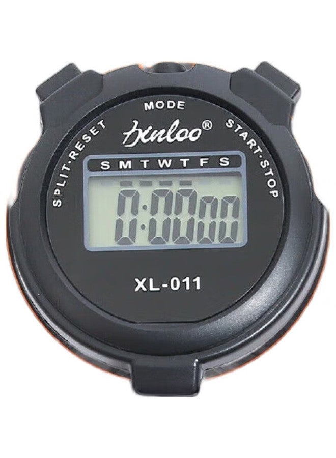 GEDUN Gedon Stopwatch Timer Electronic Timer Silent Single Row 2-Channel Student Alarm Clock For Running, Sports, Fitness, Swimming - Image 1