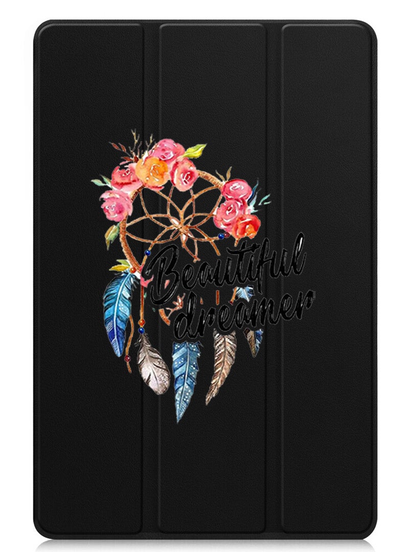 Theodor Protective Flip Case For Huawei MatePad SE 11 (2024) With Trifold Stand Auto Wake Sleep Shockproof Cover Beautiful Dreamer - Image 1