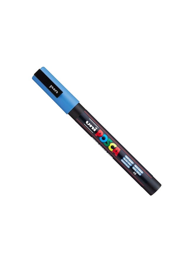 POSCA Colouring - PC-3M Cool Tones - Set of 8 - in Gift Box - Image 4