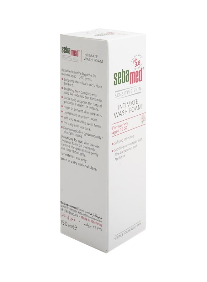 Sebamed Intimate Wash Foam 150ml - Image 1