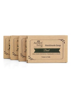 Ancient Living Basil Soap Set Of 4 (100Gm)  - Image 1