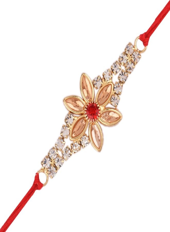 Efulgenz Combo of 2 Thread Dora Rakhi wtth 2 Lumba Set for Brother Bhaiya Bhabhi - Image 2