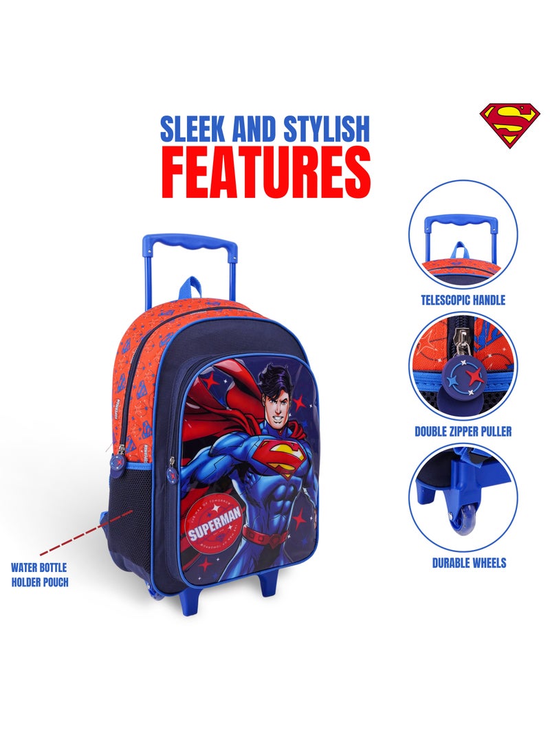 Warner Bros. Warner Bros. Superman Last Son Of Kription 3In1 Trolley Box Set 18" I Trolley I Lunch Bag I Pencil Case I Packaging  - Image 3