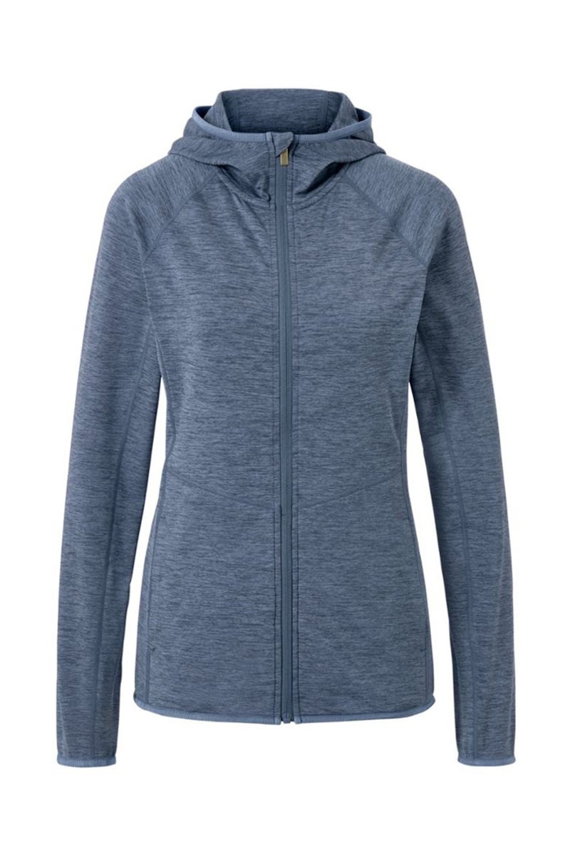 Tchibo Women Sportswear Fit Heather Long Sleeves Training Jacket, Slate Blue  - Image 2