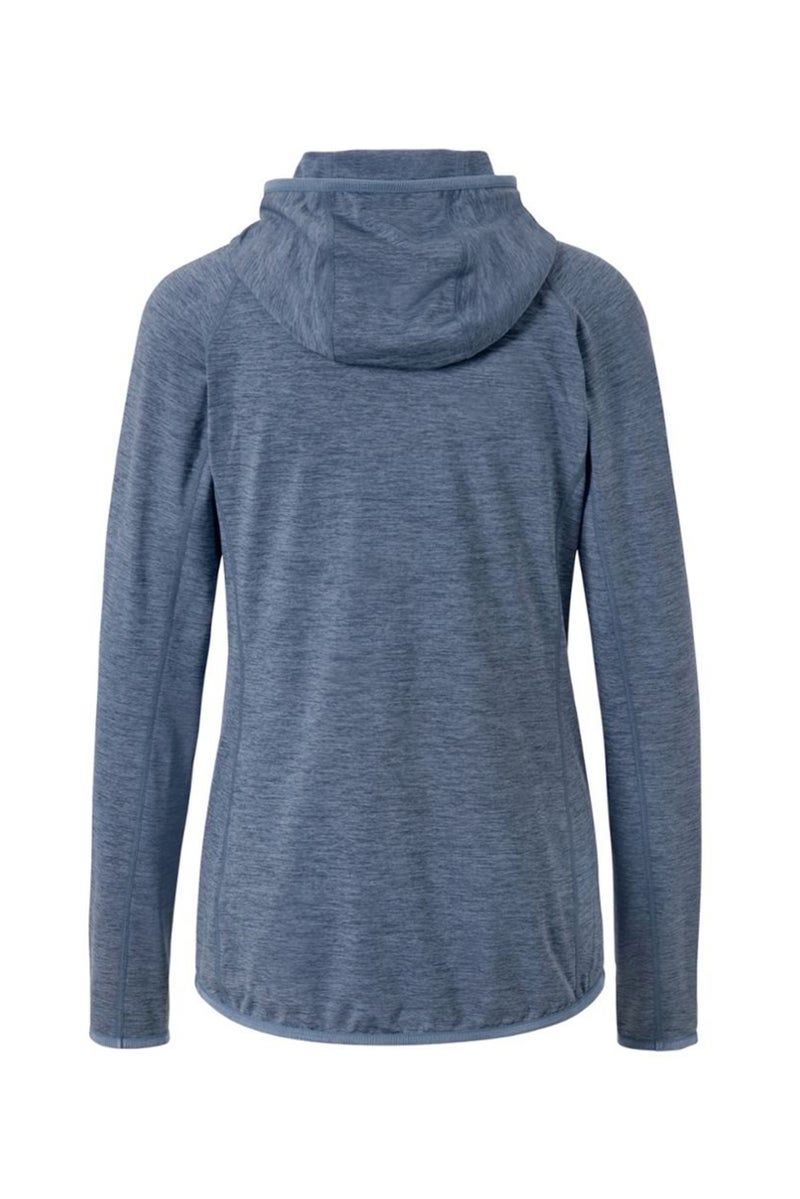Tchibo Women Sportswear Fit Heather Long Sleeves Training Jacket, Slate Blue  - Image 3