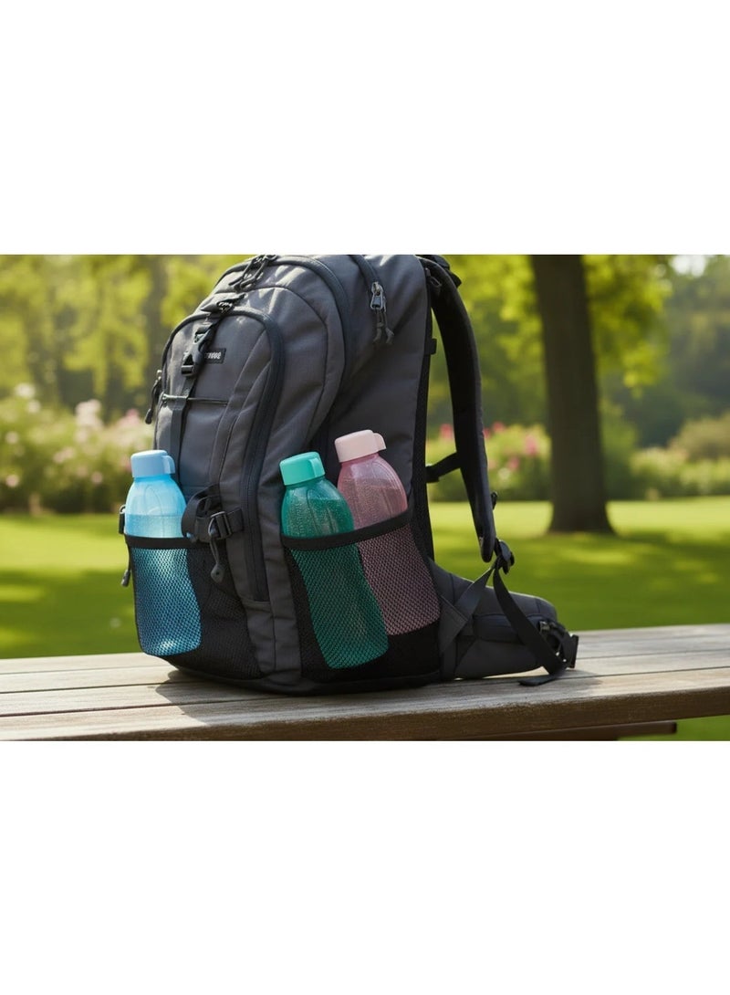 Tupperware Original Branded Reusable - Hydration Fridge Bottle - BPA-Free - Leak Proof - Ideal for Gym, Office, Home Sports, Work & School Eco Water Bottle, 1 Litre, Image colors (pink red Blue Green ) - 4 Piece - Image 2