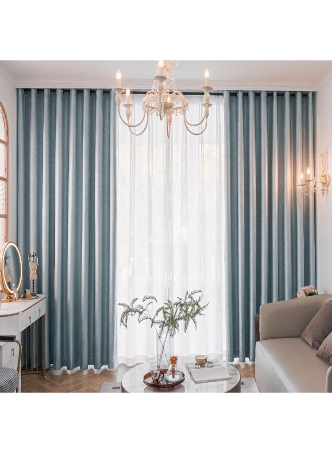 QBAID Curtains Blackout 2 panels for Bedroom - Image 2