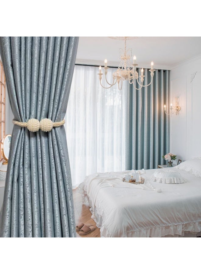QBAID Curtains Blackout 2 panels for Bedroom - Image 1