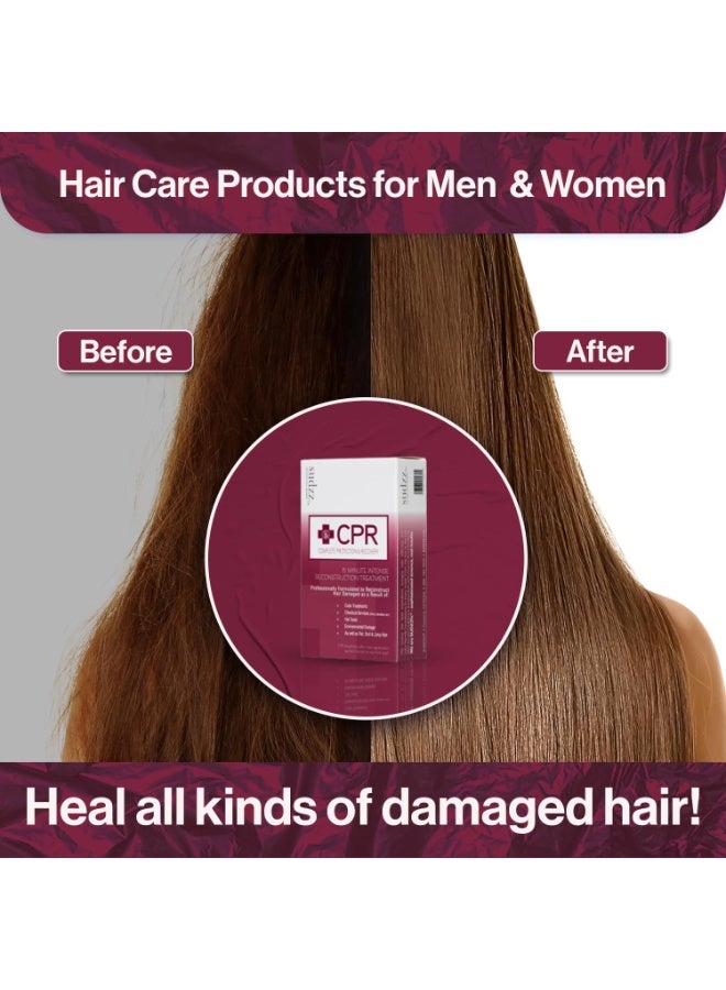 SUDZZFX Hair Reconstruction Treatment - Deep Penetrating Hair Mask for Damaged Hair - 8 Fluid Ounces - Image 2