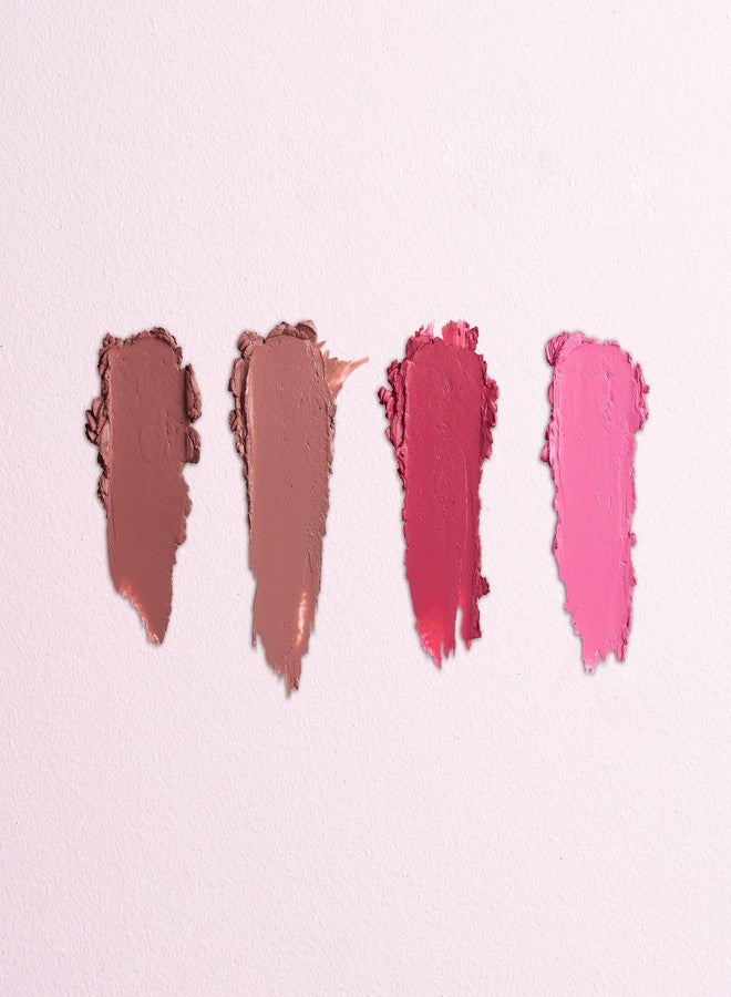 W7 Lippy Chic Ultra Creme Lipstick - 2Pcs - Semi-Matte Formula - Creamy & Pigmented, Lightweight Finish (Back Chat) - Pink - Image 5