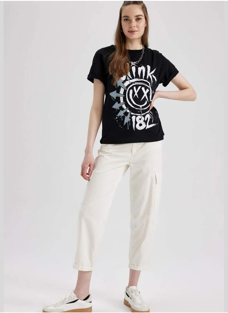 DeFacto Woman Paperbag Cargo Woven Trousers