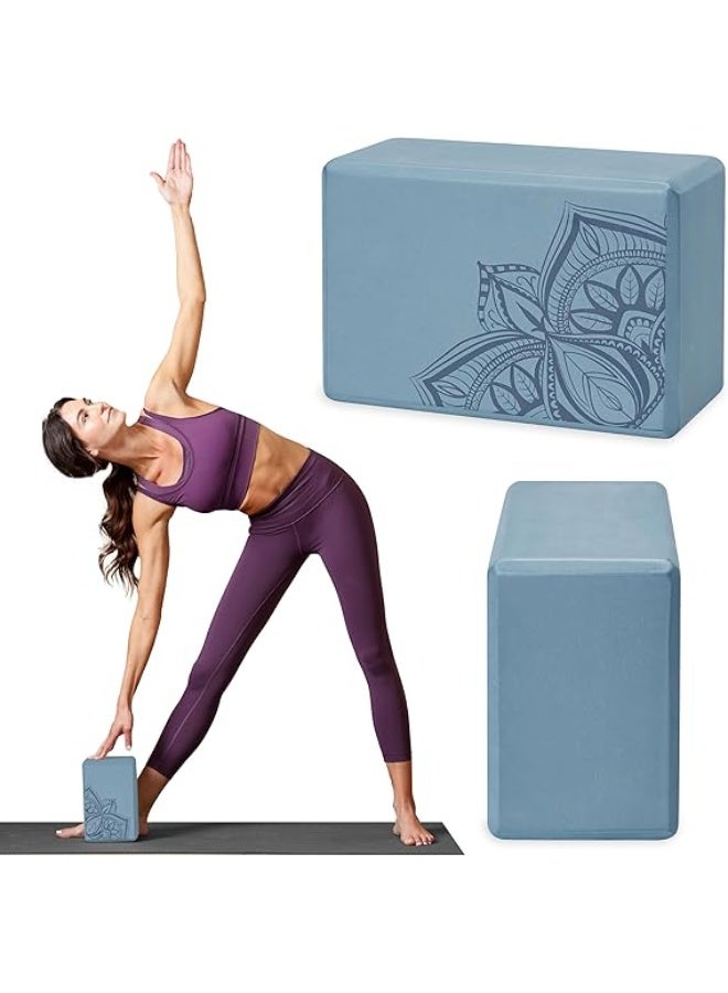 Gaiam Standard EVA Foam Yoga Block – 23 × 15 × 8 cm, Lightweight Non-Slip Support - Image 4
