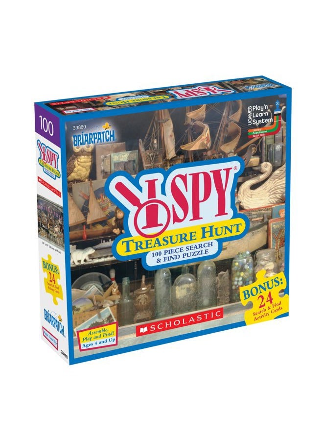 Briarpatch University Games 33860 Spy Treasure Hunt 100 piece Puzzle - Image 1