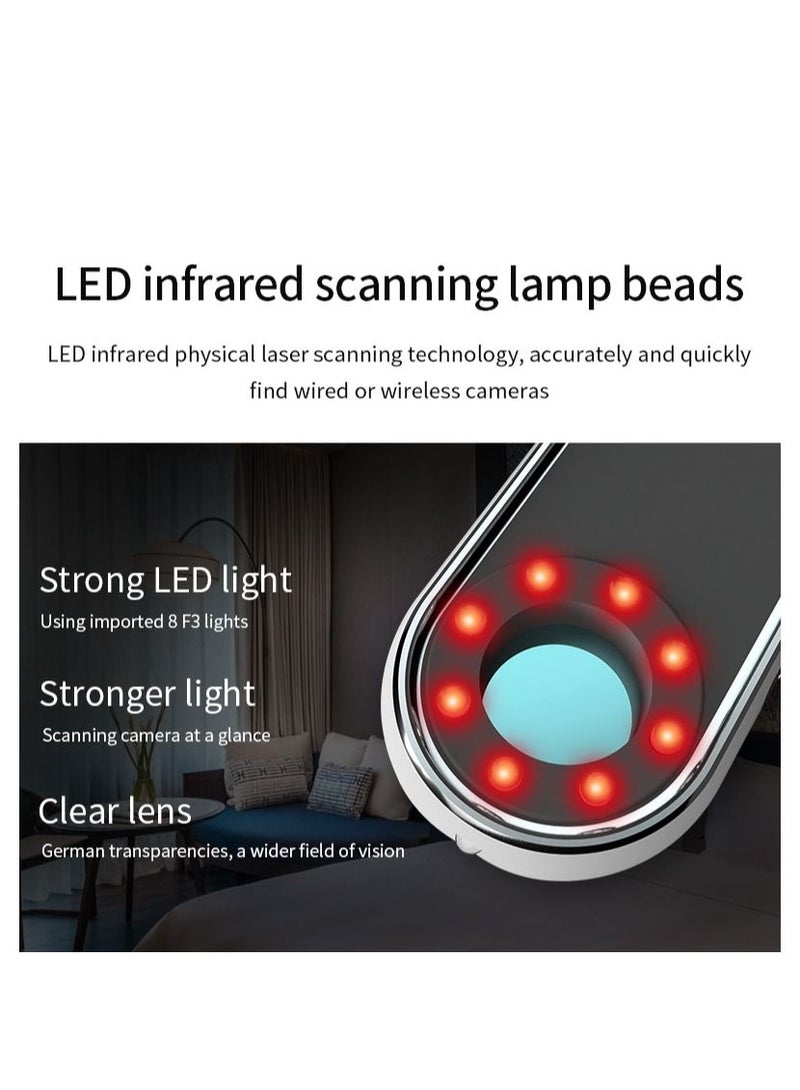 AROAQ Invisible Camera Detectors Portable Detector Detect Covert Wireless Surveillances Camera Hidden Camera Tracking Scanner - Image 4