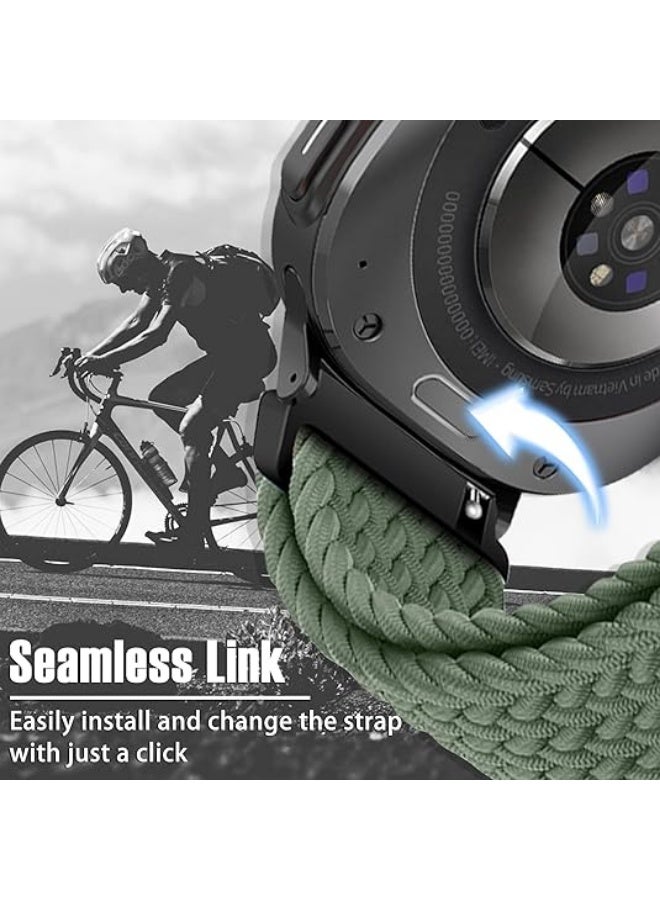 TraMx Woven solo loop for Apple Watch strap, suitable for men and women 38mm, 40mm, 41mm, 42mm, parachute buckle elastic nylon sports strap, suitable for iWatch Series 10 9 8 7 6 5 4 3 SE/Ultra 2 - Image 3