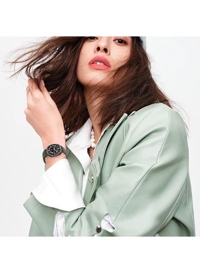 TraMx Woven solo loop for Apple Watch strap, suitable for men and women 38mm, 40mm, 41mm, 42mm, parachute buckle elastic nylon sports strap, suitable for iWatch Series 10 9 8 7 6 5 4 3 SE/Ultra 2 - Image 2