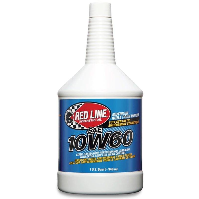 Red Line 11704 SAE 10W60 Fully Synthetic Motor Oil - 1 Quart - Image 1