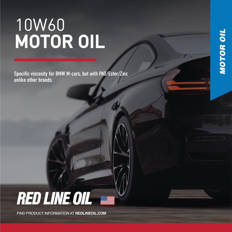 Red Line 11704 SAE 10W60 Fully Synthetic Motor Oil - 1 Quart - Image 2