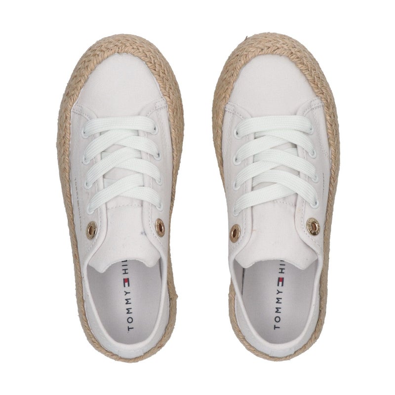 تومي هيلفيغر سنيكرز أطفال برباط أبيض - Image 3