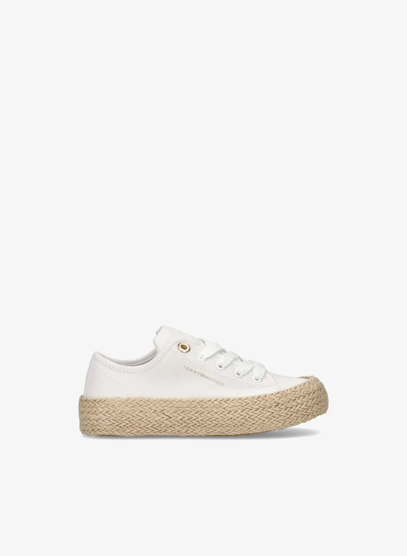 TOMMY HILFIGER Kids Lace Up Low Top Sneakers