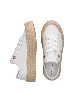 TOMMY HILFIGER Kids Lace Up Low Top Sneakers  - Image 4