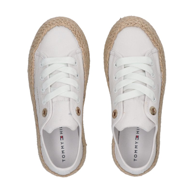 TOMMY HILFIGER Kids Lace Up Low Top Sneakers  - Image 3