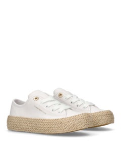 TOMMY HILFIGER Kids Lace Up Low Top Sneakers  - Image 1