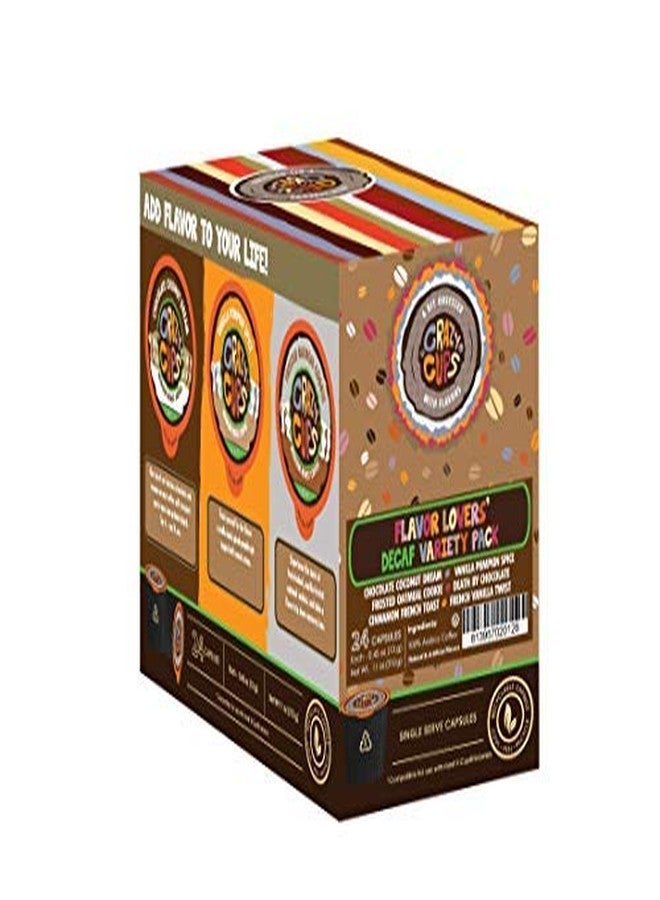Crazy Cups Decaf Flavored Coffee Variety Pack 24 Count for Keurig Brewers - Image 3
