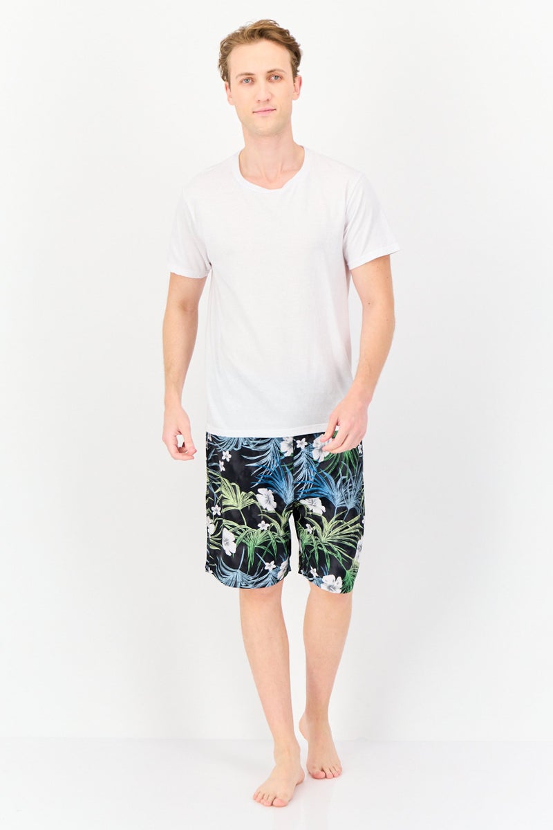 Hurley Men Floral Print Board Shorts, Multicolor - Image 4