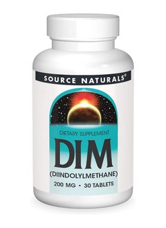 Source Naturals Dim Diindolylmethane 200 Mg. 30 Tablets 175970  - Image 1