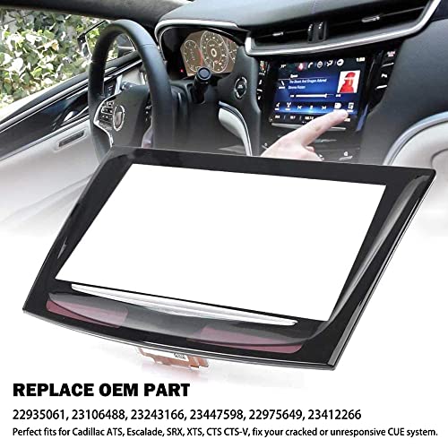 KanSmart Touch Screen for Cadillac Cue Screen Replacement for 2013-2020 Cadillac ATS SRX XTS CTS Escalade Screen Replacement Audio Radio Display + Free Trim Tools - Image 3