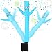 Poen Easter Gifts for Kids Mini Wacky Waving Inflatable Tube Guy with Blower Gag Toy Gift Inflatable Tube Man Birthday Desktop Decor Dancing Blow up Man for Office Party DecorQuirky - Image 2