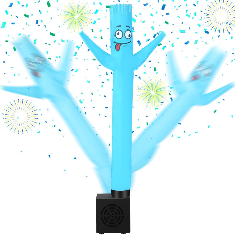 Poen Easter Gifts for Kids Mini Wacky Waving Inflatable Tube Guy with Blower Gag Toy Gift Inflatable Tube Man Birthday Desktop Decor Dancing Blow up Man for Office Party DecorQuirky - Image 3