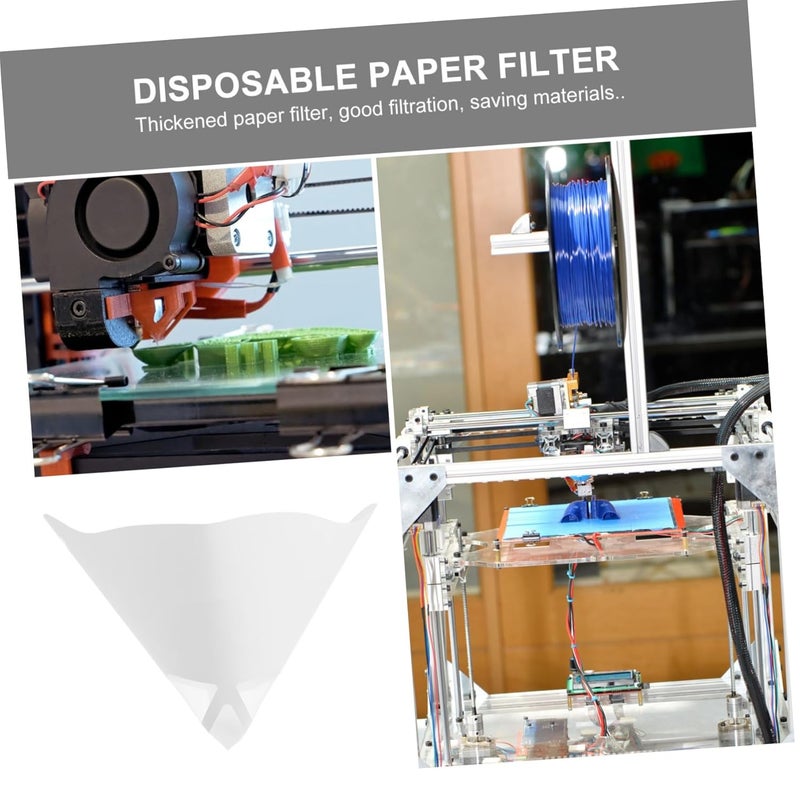 SLA 3D Printer Paper Filter Funnel 10pcs Disposable Easy Use Strainer - Image 5