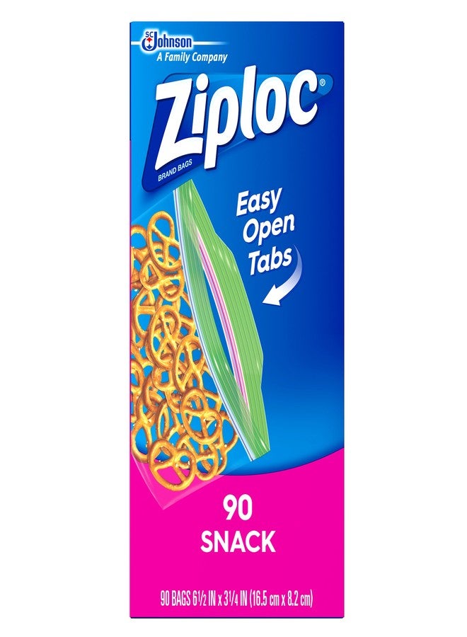 SC Johnson Ziploc Snack Bags, 90 ct - Image 4
