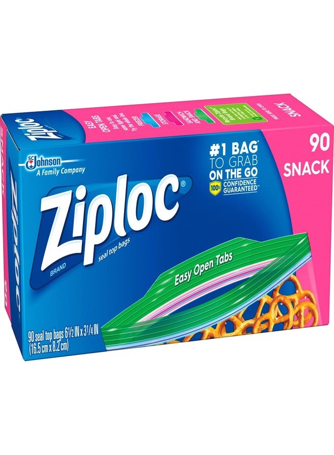 SC Johnson Ziploc Snack Bags, 90 ct - Image 1