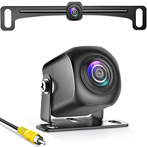 PixelMan Backup Camera,AHD 1080P Metal 170 Degree Wide Angle Rearview Reversing Camera,PMD2A-S Clear Night Vision IP69 Waterproof Reverse Rear View Camera for Car Vehicle SUV RV - Image 1