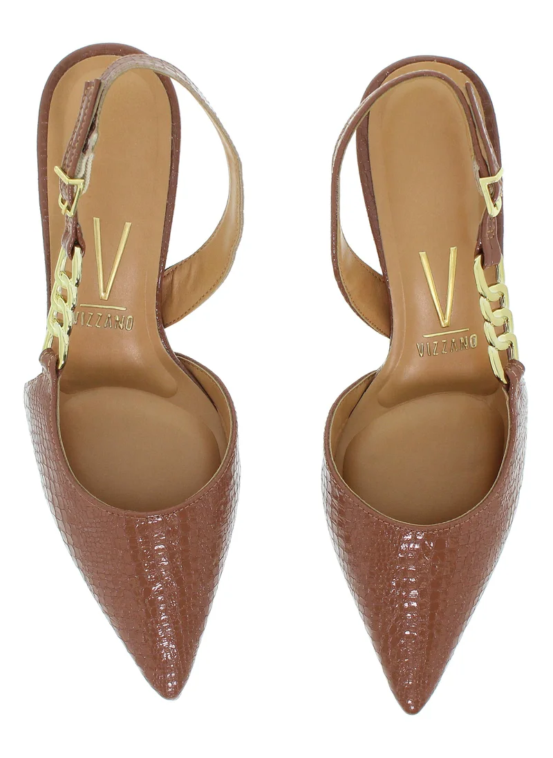 Vizzano Coffee Vizzano Women’s Mid Heel Sandals – Stylish Everyday Wear with Comfortable Support for Women | Best Price UAE