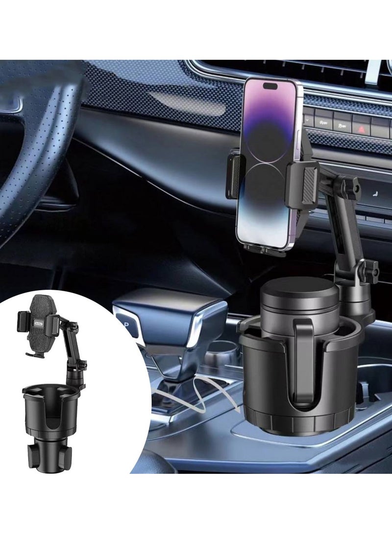 جو-ديز حامل أكواب السيارة Go-Des HD566 متعدد الوظائف وقابل للتعديل وموفر للمساحة - Image 3